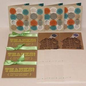 9 AMERICAN GREETINGS BLANK NOTE & THANK YOU CARDS